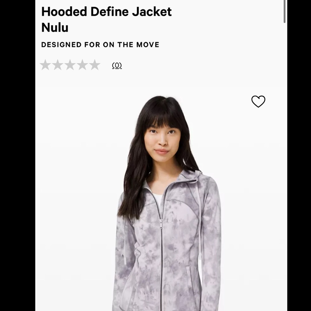 Hooded Define Nulu Jacket -Lululemon